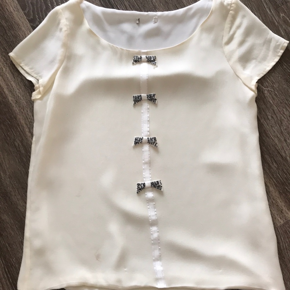 J.Crew 100% silk top